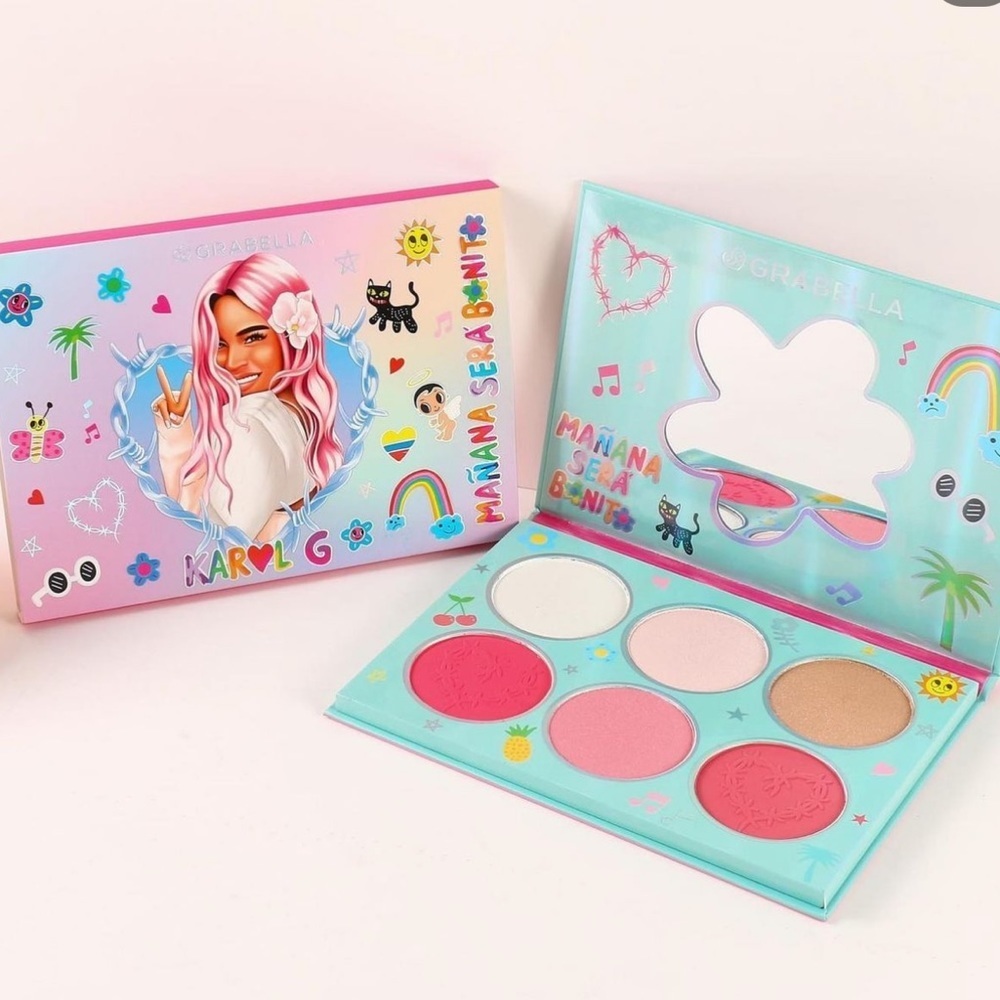 Karol‎ G mañana sera Bonito highlights & blush